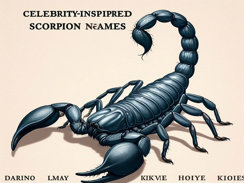 Celebrity-Inspired Scorpion Names