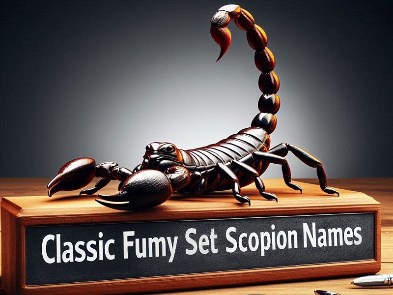 Classic Funny Scorpion Names