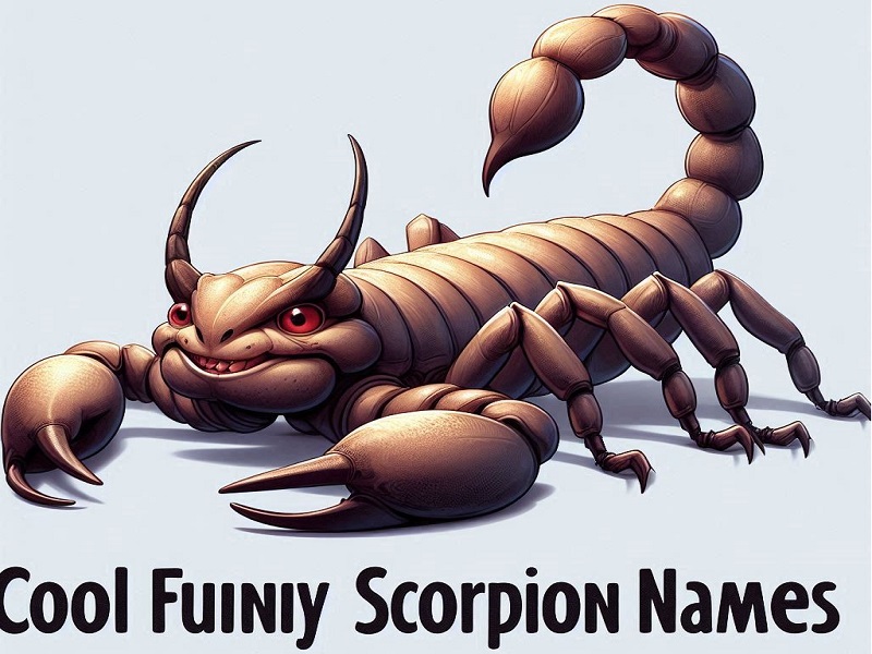 Cool Funny Scorpion Names