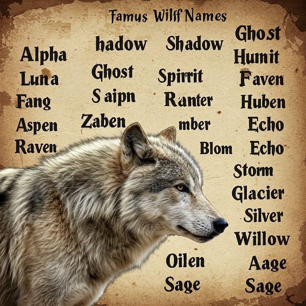 Famous Wolf Names