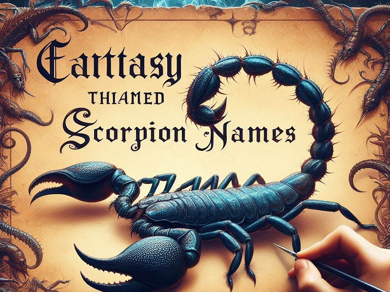 Fantasy-Themed Scorpion Names
