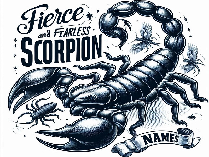 Fierce and Fearless Scorpion Names