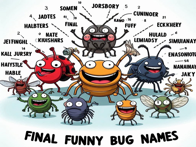 Final Funny Bug Names