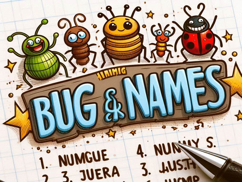 Fun and Amusing Bug Names