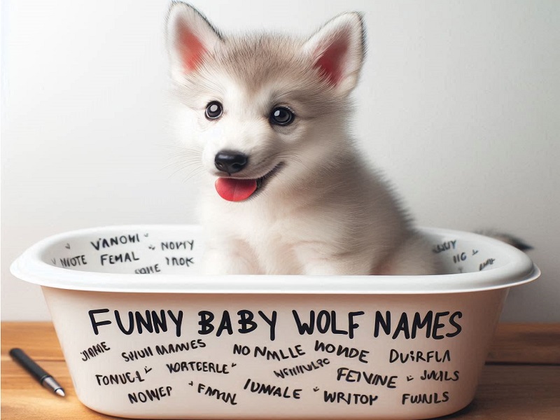 Funny Baby Wolf Names