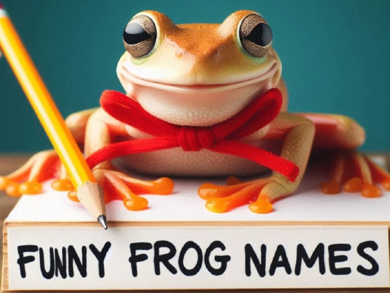 Funny Frog Names