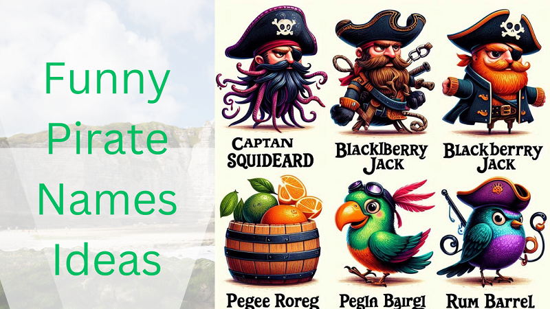 Funny Pirate Names Ideas