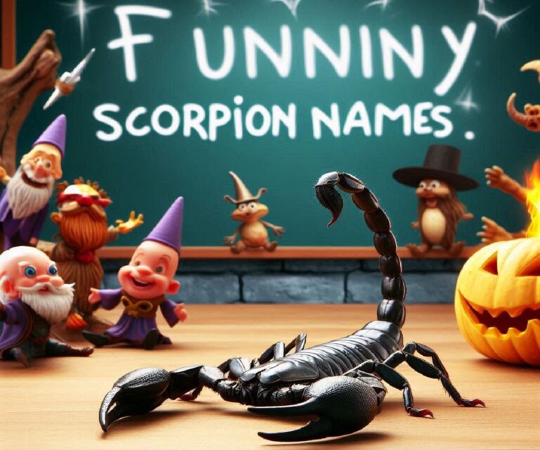 Funny Scorpion Names