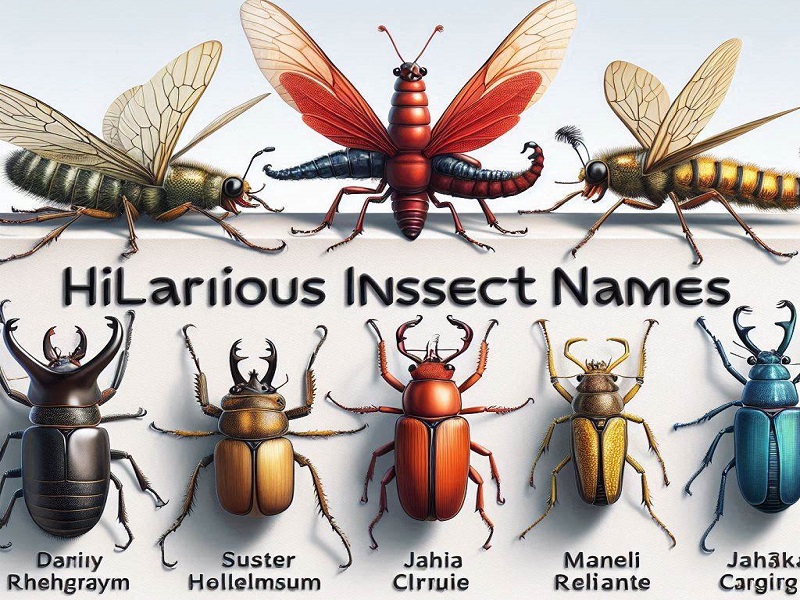 Hilarious Insect Names