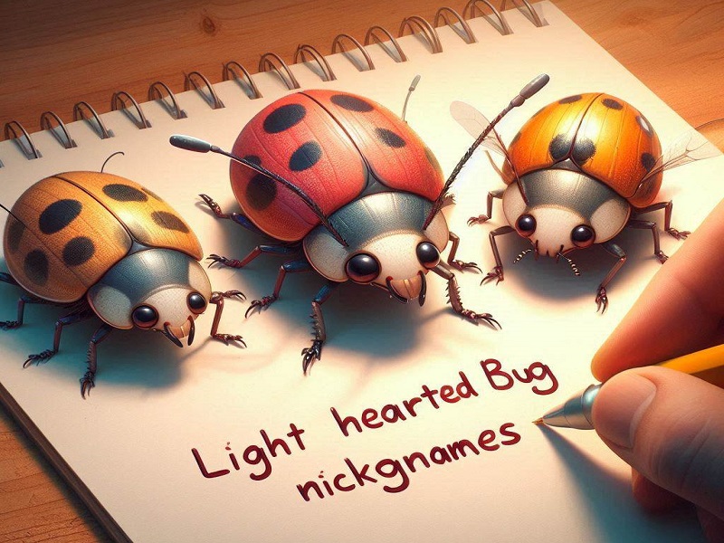 Light hearted Bug Nicknames