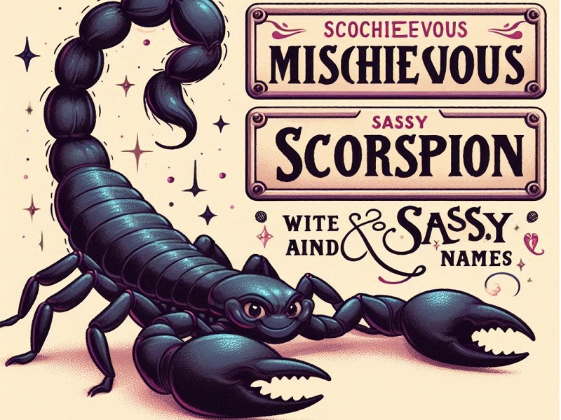 Mischievous and Sassy Scorpion Names