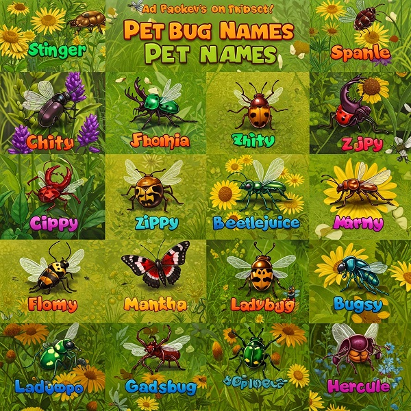 Pet Bug Names