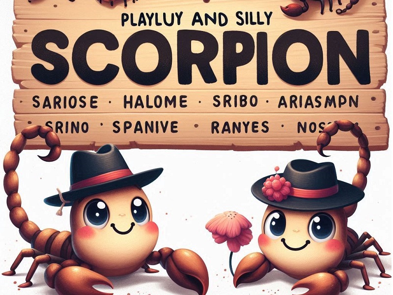 Playful and Silly Scorpion Names