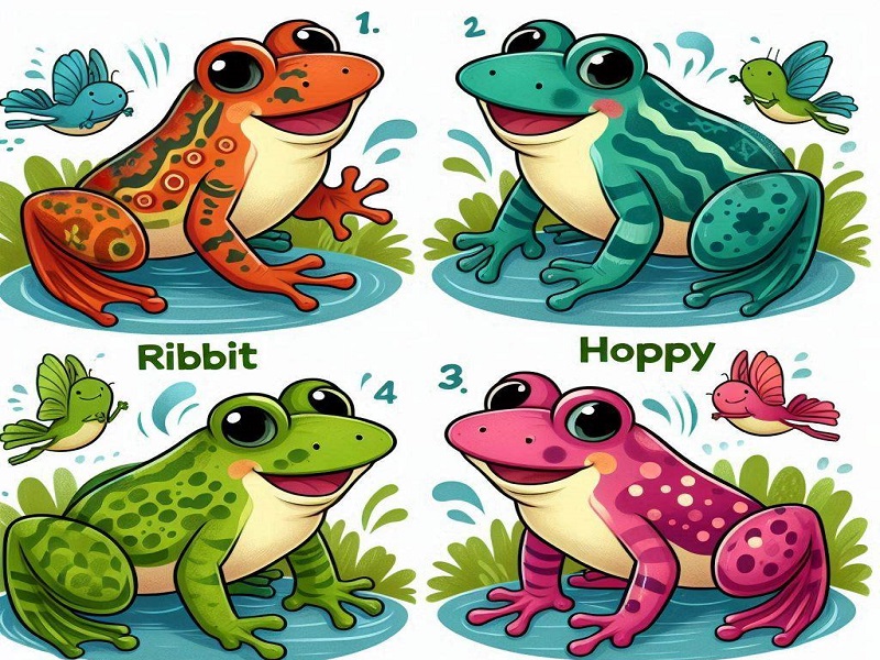 Ribbiting and Hoppy Frog Names