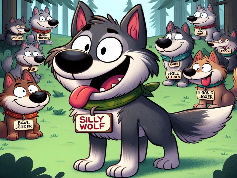 Silly Wolf Names