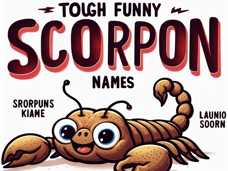 Tough Funny Scorpion Names