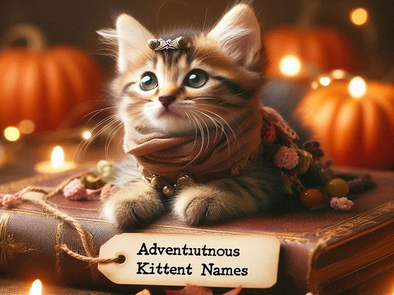 Adventurous Kitten Names