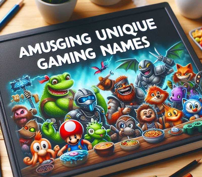 Amusing and Unique Gaming Names