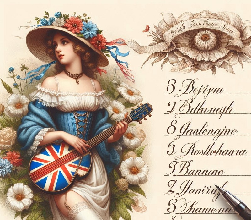 British Ladies Names