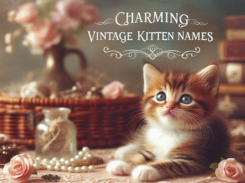 Charming Vintage Kitten Names