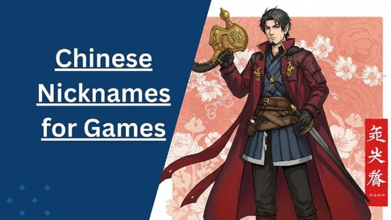 Chinese Nicknames for Games