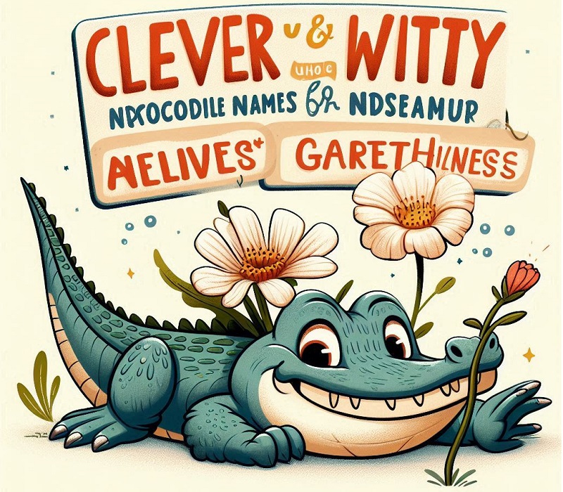 Clever and Witty Crocodile Names for Endless Amusement