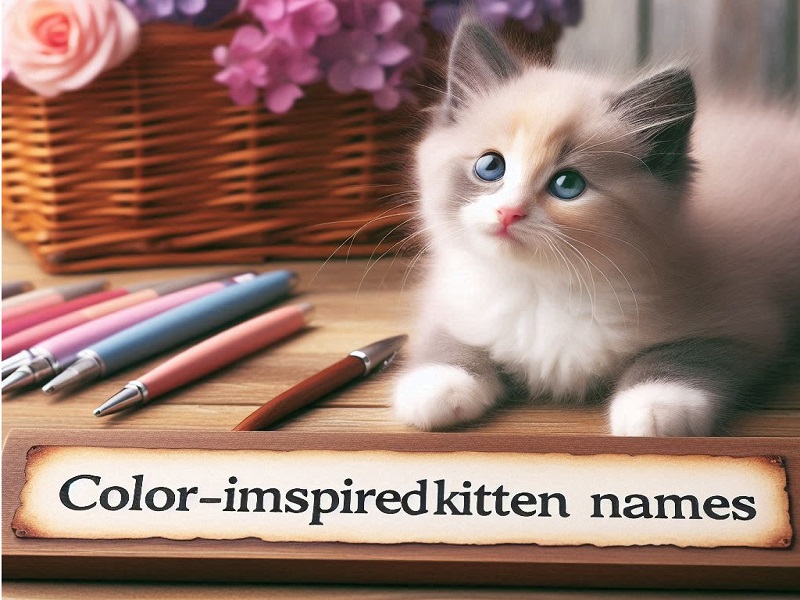 Color-Inspired Kitten Names