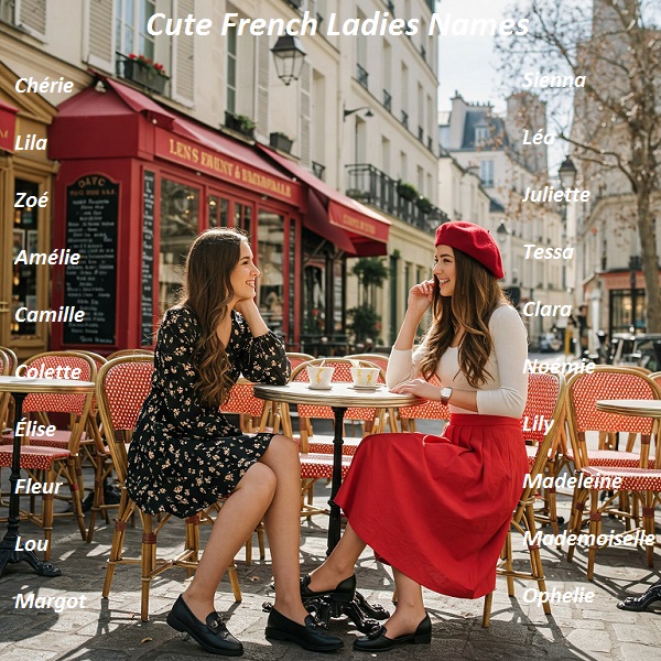 Cute French Ladies Names