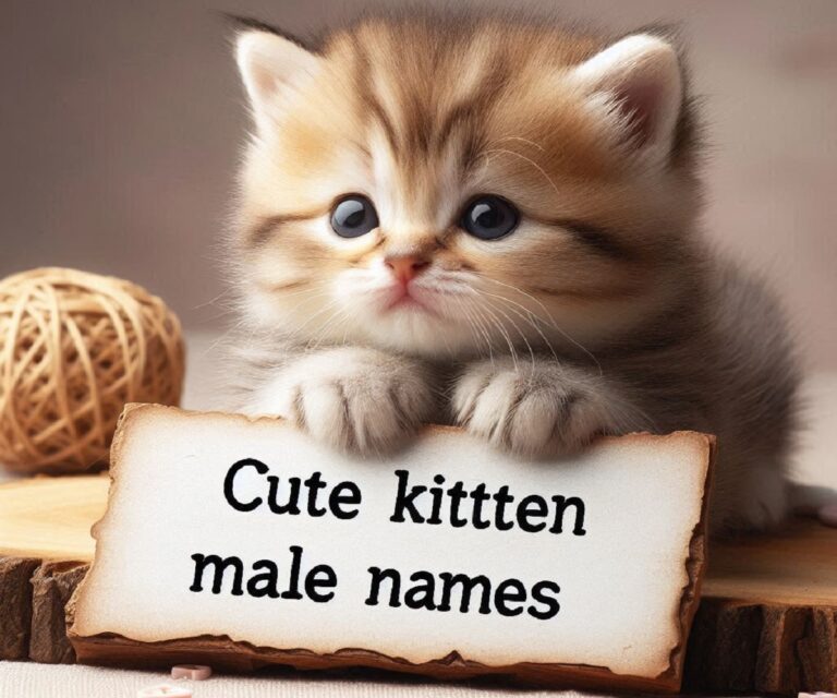 Cute Kitten Male Names