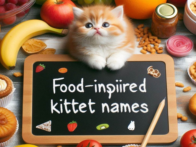 Food-Inspired Kitten Names