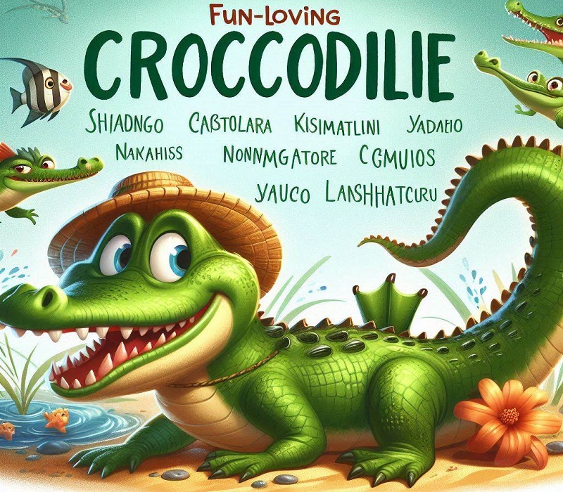 Fun-Loving Crocodile Names with a Playful Twist