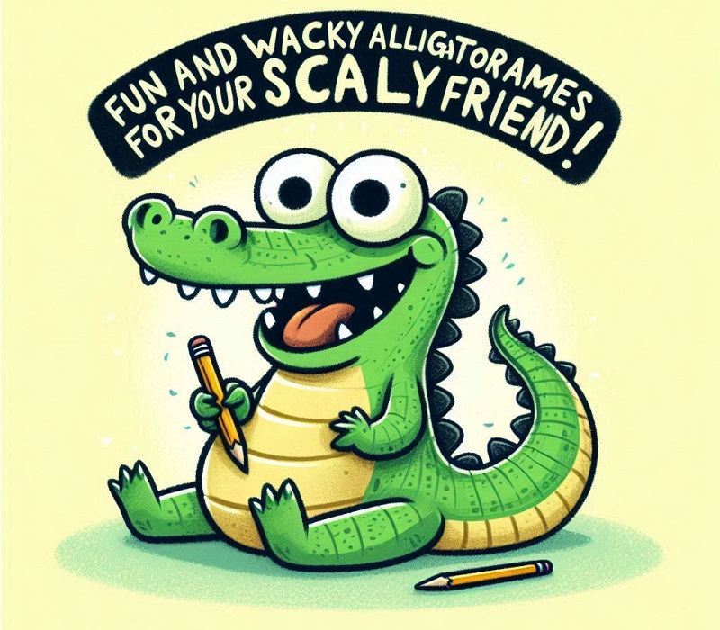 Fun and Wacky Alligator Names for Your Scaly Friend