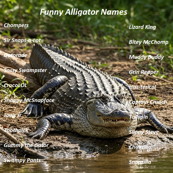 Funny Alligator Names