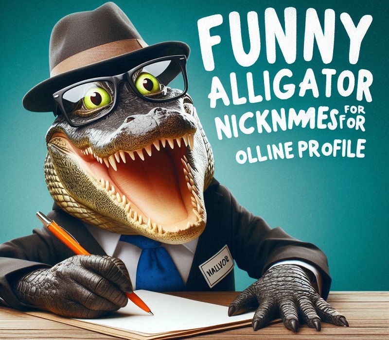 Funny Alligator Nicknames for Your Online Profile