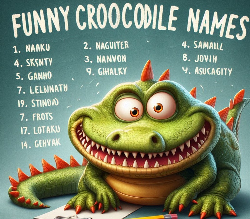 Funny Crocodile Names