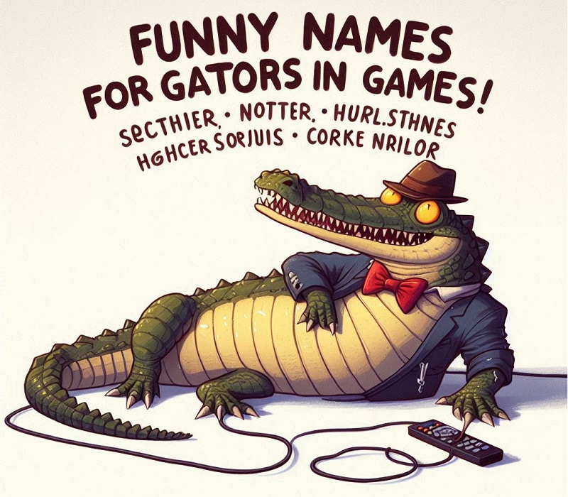 Funny Names for Gators in Games