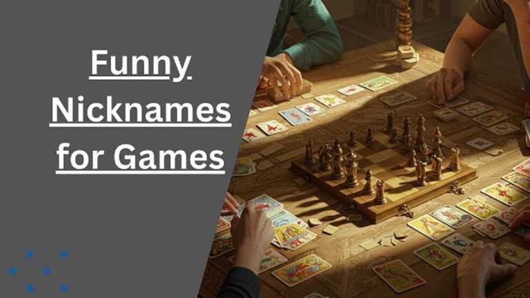 Funny Nicknames for Games