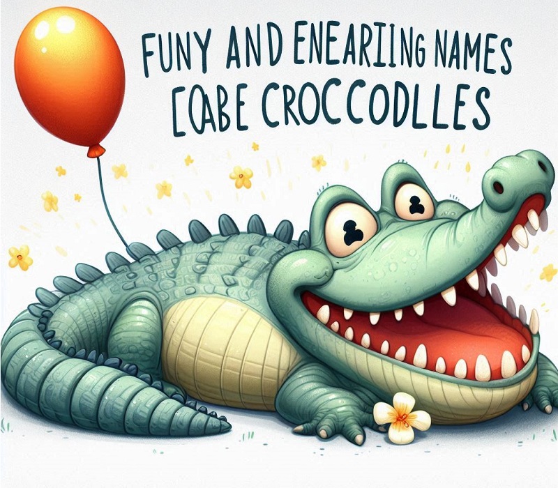 Funny and Endearing Names for Lovable Crocodiles