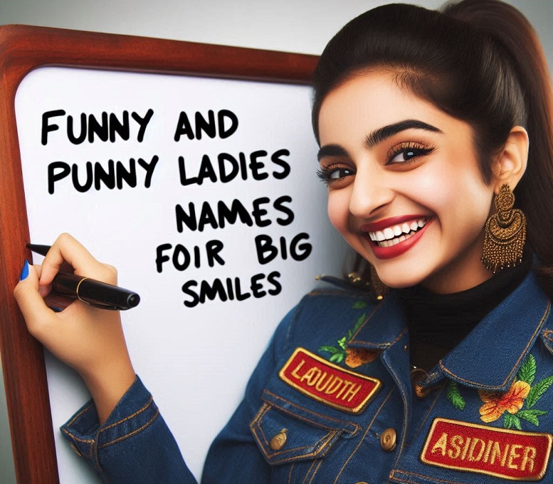 Funny and Punny Ladies Names for Big Smiles