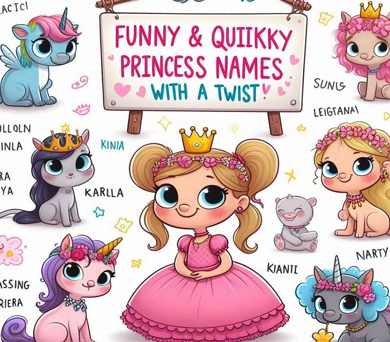 Funny and Quirky Princess Names with a Twist