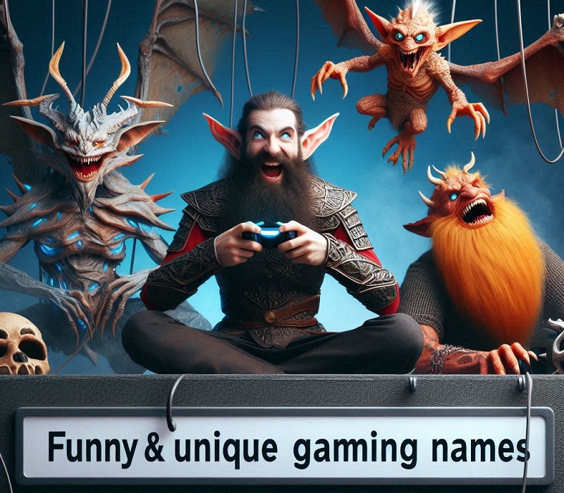 Funny and Unique Online Gaming Names