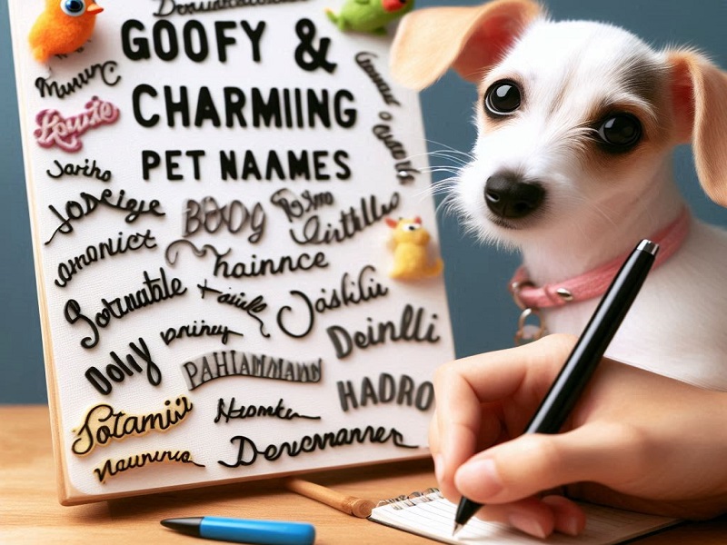 Goofy & Charming Pet Names