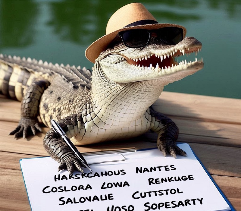 Hilarious Crocodile Names for Witty Personalities