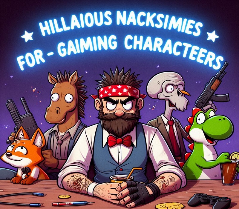 Hilarious Nicknames for Gaming Characters