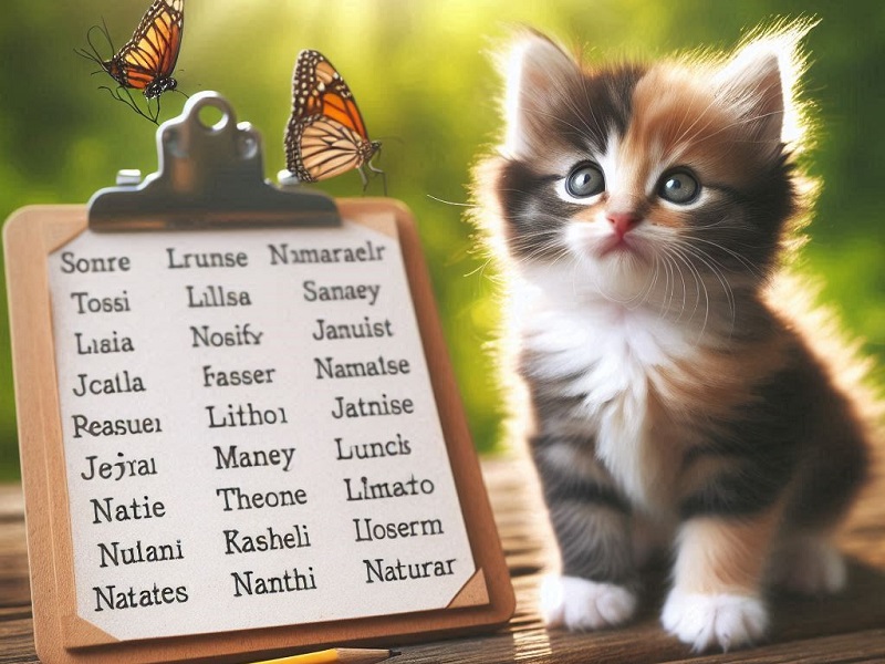 Nature-Inspired Kitten Names