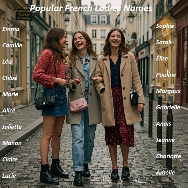 Popular French Ladies Names