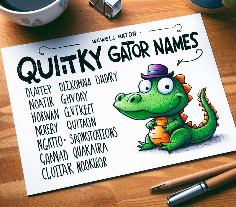 Quirky Gator Names