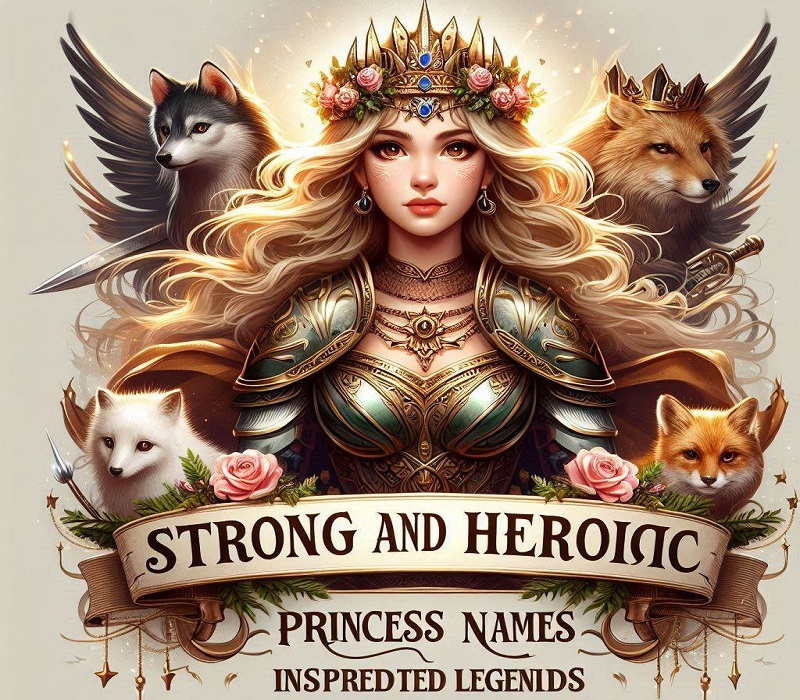 Strong and Heroic Princess Names Inspired by Legends