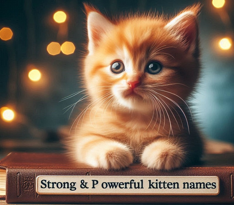 Strong and Powerful Kitten Names