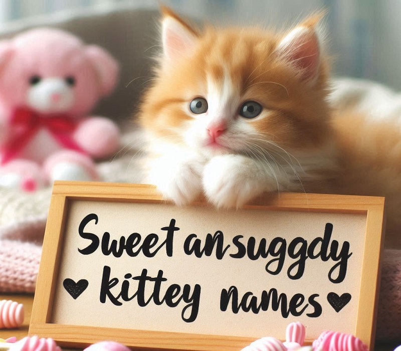 Sweet and Snuggly Kitten Names